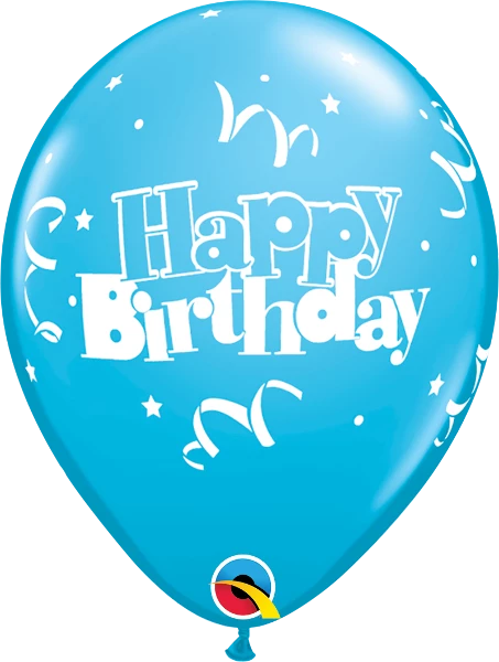 Funtastic Balloon Creations 11" Birthday Streamers & Stars Latex Balloons Single Latex Balloons 7 Funtastic Balloon Creations 11" Birthday Streamers & Stars Latex Balloons Single Latex Balloons