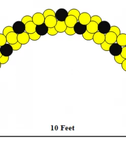 Funtastic Balloon Creations Decor Spotted Arch