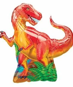 Funtastic Balloon Creations Colorful T-Rex Super Shape