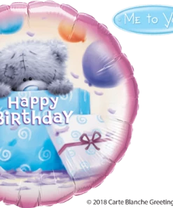 Funtastic Balloon Creations Tatty Teddy Present Single Foils