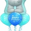 Funtastic Balloon Creations Tatty Teddy Layer (1 Large Foil, 3 Latex) Birthday