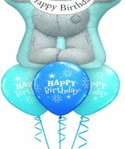 Funtastic Balloon Creations Tatty Teddy Layer (1 Large Foil, 3 Latex) Birthday