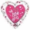 Funtastic Balloon Creations We Love You Hearts In Heart 1 Funtastic Balloon Creations We Love You Hearts In Heart