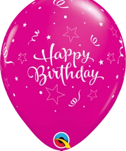 Funtastic Balloon Creations Single Latex Balloons 11" Birthday Shining Star Round Latex Balloons 13 Funtastic Balloon Creations Single Latex Balloons 11