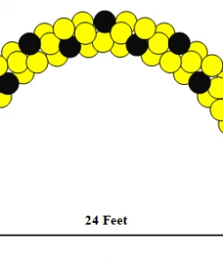 Funtastic Balloon Creations Decor Spotted Arch