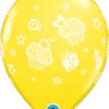 Funtastic Balloon Creations 11" Cupcakes & Presents Latex Single Latex Balloons