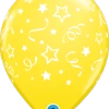 Funtastic Balloon Creations 11" Stars, Dots And Confetti Round Latex Single Latex Balloons