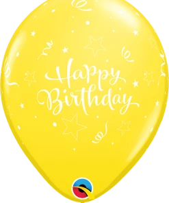 Funtastic Balloon Creations Single Latex Balloons 11" Birthday Shining Star Round Latex Balloons 17 Funtastic Balloon Creations Single Latex Balloons 11