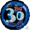 Funtastic Balloon Creations Holographic Oh No The BIG 30 Single Foils
