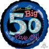 Funtastic Balloon Creations Single Foils Holographic Oh NO The Big 50