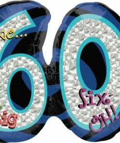 Funtastic Balloon Creations Birthday OH NO The Big 30, 40, 50 ( 1 Large Foil, 7 Latex, 3 Jumbo Latex)