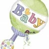 Funtastic Balloon Creations Single Foils Baby Rattle Super Shape