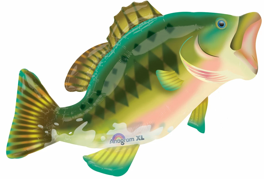 Funtastic Balloon Creations Bass Fish Supershape 3 Funtastic Balloon Creations Bass Fish Supershape