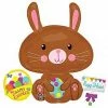 Funtastic Balloon Creations Single Foils Brown Super Shape Bunny