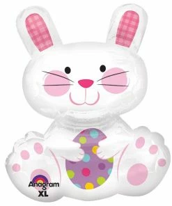 Funtastic Balloon Creations Single Foils Bunny Super Shape