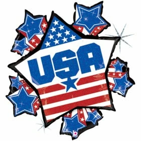 Funtastic Balloon Creations Patriotic Bursting Star 3 Funtastic Balloon Creations Patriotic Bursting Star