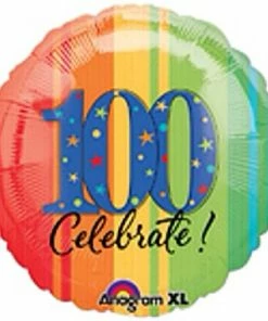 Funtastic Balloon Creations Celebrate 100 Rainbow
