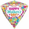 Funtastic Balloon Creations Diamondz Happy Mother's Day! Single Foils