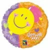 Funtastic Balloon Creations Get Well Soon Smiley Face Single Foils