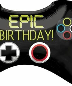 Funtastic Balloon Creations Single Foils Epic Birthday Video