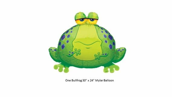 Funtastic Balloon Creations Supershape Frog Single Foils 3 Funtastic Balloon Creations Supershape Frog Single Foils