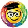 Funtastic Balloon Creations Graduation Emoji With Cap Single Foils