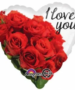 Funtastic Balloon Creations Heart Shaped I Love You