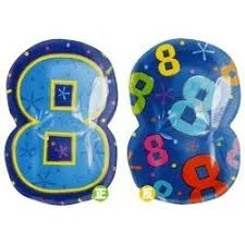 Funtastic Balloon Creations 2 Sided Number 8