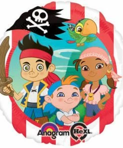 Funtastic Balloon Creations Jake And The Neverland Pirates Single Foils