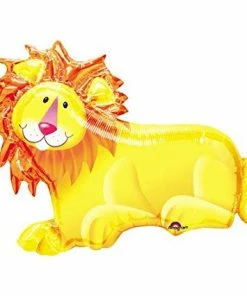 Funtastic Balloon Creations Jungle Party Lion Super Shape Single Foils