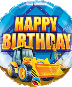 Funtastic Balloon Creations Single Foils HB Bulldozer