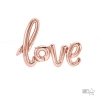 Funtastic Balloon Creations LOVE Gold Script Love & Romance