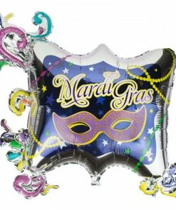 Funtastic Balloon Creations Mardi Gras Super Shape