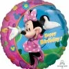 Funtastic Balloon Creations Single Foils Happy Birthday Minnie Mouse