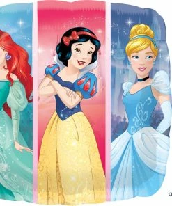 Funtastic Balloon Creations Single Foils 2 Sided Disney Princess