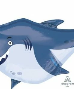 Funtastic Balloon Creations Single Foils Ocean Buddies Shark