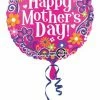 Funtastic Balloon Creations Happy Mother's Day Pink With Flowers