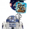 Funtastic Balloon Creations Birthday R2D2 Airwalker Bouquet (1 Airwalker, 1 Bubble, 2 Foils)