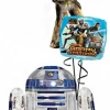 Funtastic Balloon Creations R2D2 Airwalker Bouquet (1 Airwalker, 2 Foils)