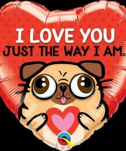 Funtastic Balloon Creations Single Foils Just The Way You Pug