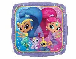 Funtastic Balloon Creations Shimmer And Shine Single Foils