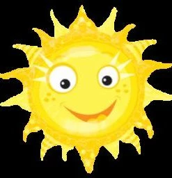 Funtastic Balloon Creations Single Foils Sun Super Shape