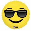 Funtastic Balloon Creations Single Foils Sunglasses Emoji