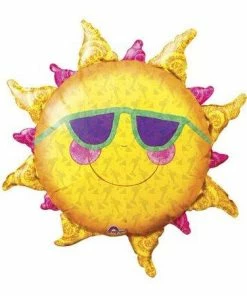 Funtastic Balloon Creations Sun With Sun Glasses Super Shape