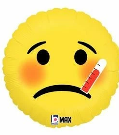 Funtastic Balloon Creations Under The Weather Emoji Single Foils