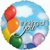 Funtastic Balloon Creations Thinking Of You Clouds And Balloons Single Foils