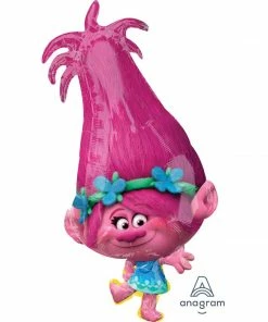 Funtastic Balloon Creations Trolls Poppy Single Foils